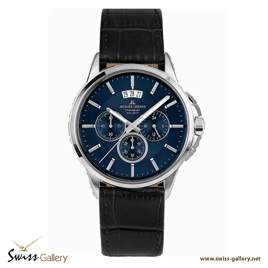 1-1542G.webp ساعت مچی مردانه ژاک لمن مدل 1-1542G - Image 1