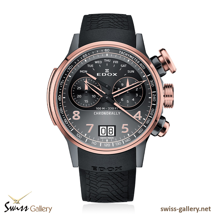38003TINGRGNR.png ساعت مچی مردانه ادوکس مدل 38003TINGRGNR - تصویر 1