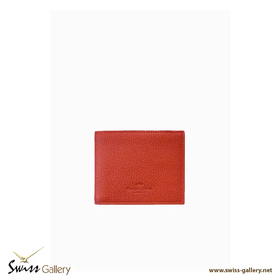 B01.6634GL.Arancio.webp کیف جا کارتی چرم شانزلیزه مدل B01/6634GL/Arancio - Image 1