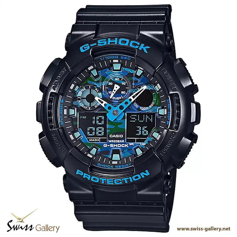 GA-100CB-1A.webp ساعت مچی مردانه کاسیو جی شاک مدل GA-100CB-1A - Image 1